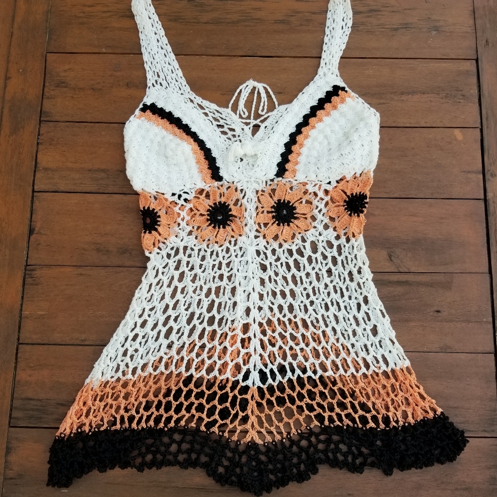 Crochet Beach Cover Up